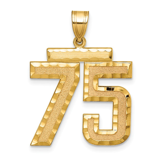 14k Yellow Gold Jewelry Style LN75 - Classique Jewelry Inc.