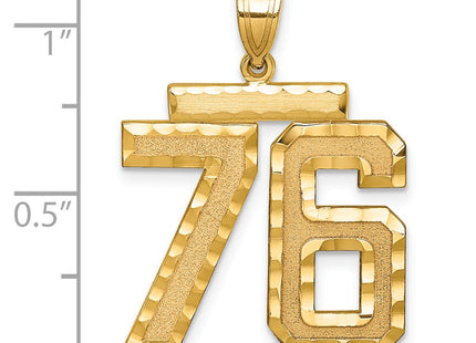 14k Yellow Gold Jewelry Style LN76 - Classique Jewelry Inc.