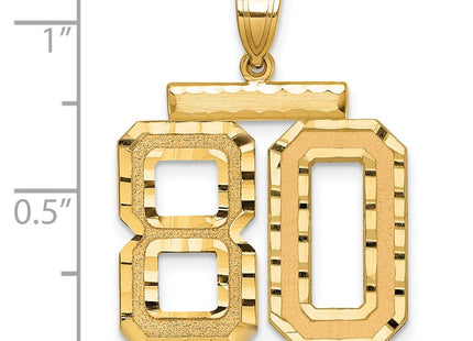 14k Yellow Gold Jewelry Style LN80 - Classique Jewelry Inc.