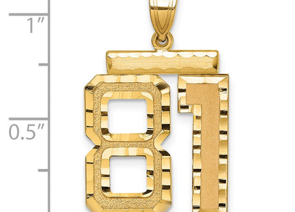 14k Yellow Gold Jewelry Style LN81 - Classique Jewelry Inc.