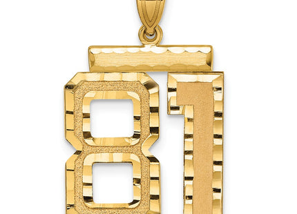 14k Yellow Gold Jewelry Style LN81 - Classique Jewelry Inc.