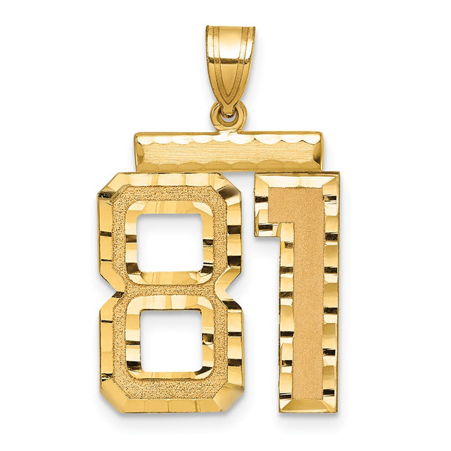 14k Yellow Gold Jewelry Style LN81 - Classique Jewelry Inc.