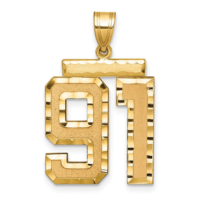 14k Yellow Gold Jewelry Style LN91 - Classique Jewelry Inc.