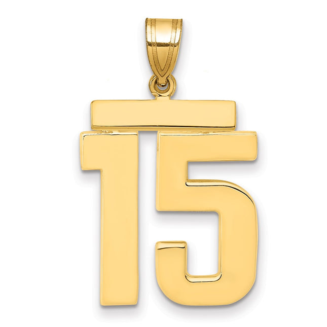14k Yellow Gold Jewelry Style LP15 - Classique Jewelry Inc.