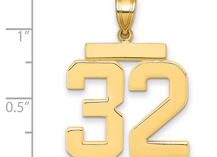 14k Yellow Gold Pendants Style LP32 - Classique Jewelry Inc.