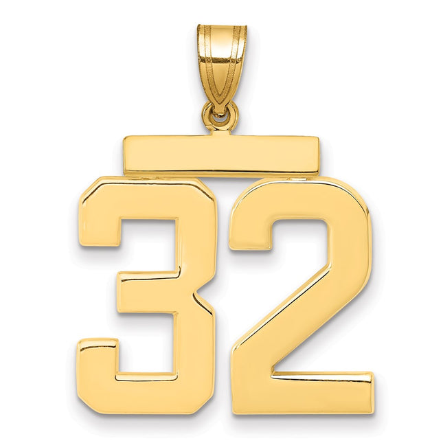 14k Yellow Gold Pendants Style LP32 - Classique Jewelry Inc.