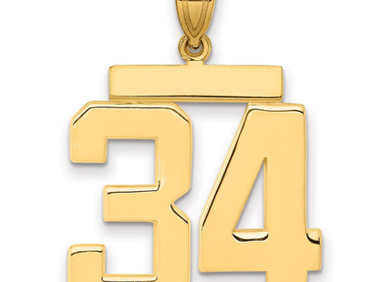14k Yellow Gold Jewelry Style LP34 - Classique Jewelry Inc.