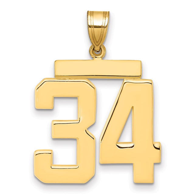 14k Yellow Gold Jewelry Style LP34 - Classique Jewelry Inc.