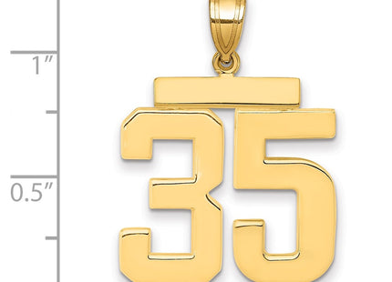 14k Yellow Gold Jewelry Style LP35 - Classique Jewelry Inc.