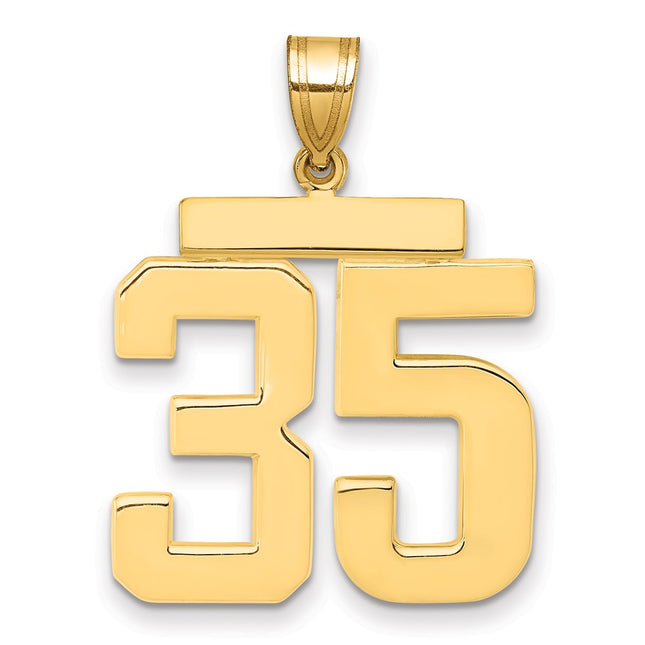 14k Yellow Gold Jewelry Style LP35 - Classique Jewelry Inc.