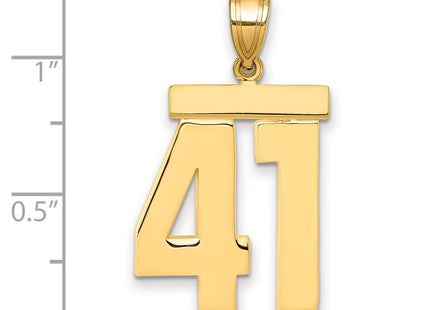 14k Yellow Gold Jewelry Style LP41 - Classique Jewelry Inc.