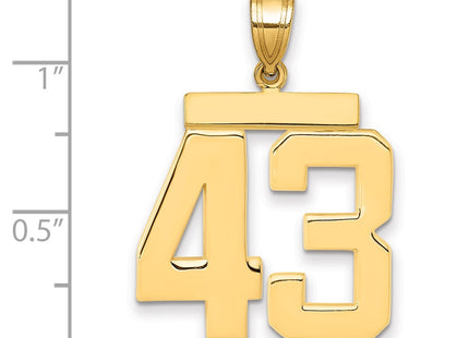 14k Yellow Gold Jewelry Style LP43 - Classique Jewelry Inc.