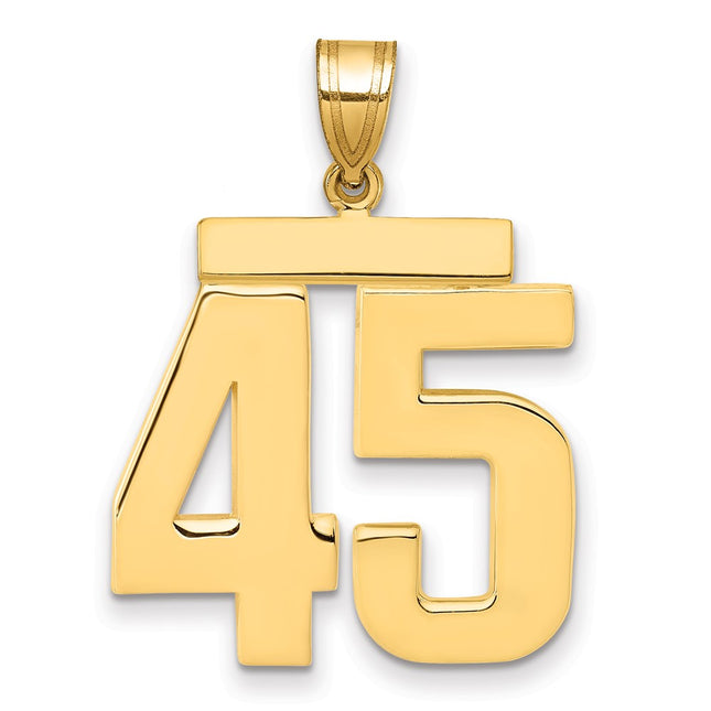 14k Yellow Gold Jewelry Style LP45 - Classique Jewelry Inc.