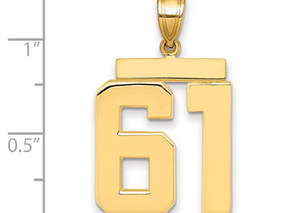 14k Yellow Gold Jewelry Style LP61 - Classique Jewelry Inc.