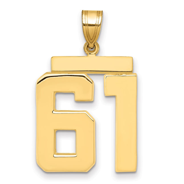14k Yellow Gold Jewelry Style LP61 - Classique Jewelry Inc.