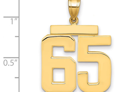 14k Yellow Gold Jewelry Style LP65 - Classique Jewelry Inc.