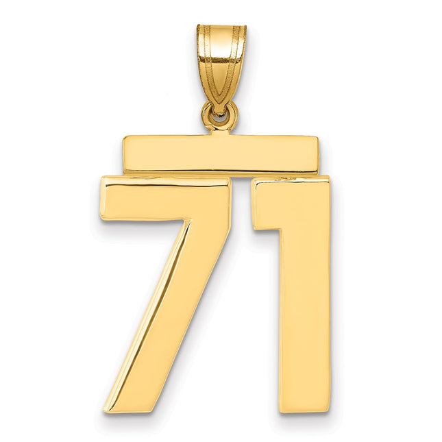 14k Yellow Gold Jewelry Style LP71 - Classique Jewelry Inc.