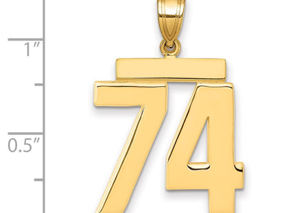 14k Yellow Gold Jewelry Style LP74 - Classique Jewelry Inc.