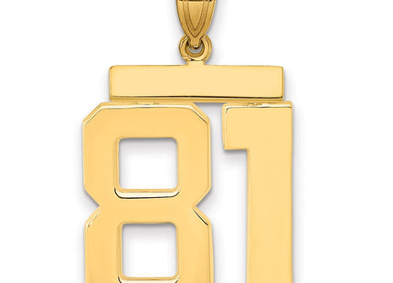 14k Yellow Gold Jewelry Style LP81 - Classique Jewelry Inc.