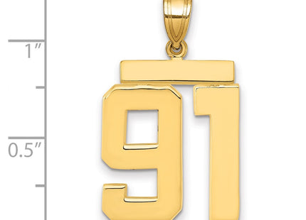 14k Yellow Gold Jewelry Style LP91 - Classique Jewelry Inc.