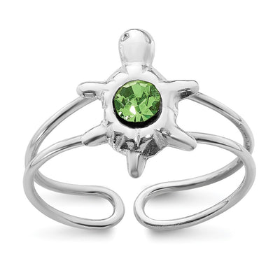 Sterling silver cubic zirconia ring