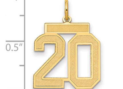 14k Yellow Gold Jewelry Style LSM20 - Classique Jewelry Inc.