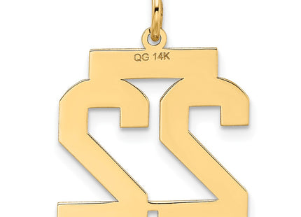 14k Yellow Gold Jewelry Style LSM22 - Classique Jewelry Inc.