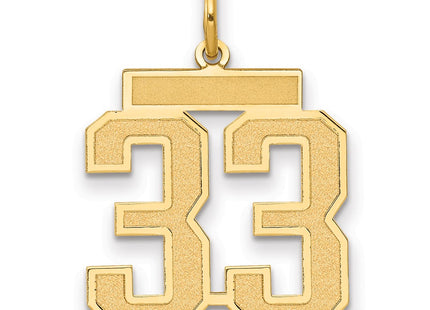 14k Yellow Gold Jewelry Style LSM33 - Classique Jewelry Inc.