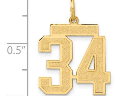 14k Yellow Gold Jewelry Style LSM34 - Classique Jewelry Inc.