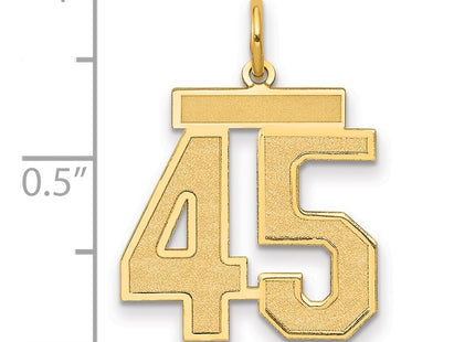 14k Yellow Gold Jewelry Style LSM45 - Classique Jewelry Inc.