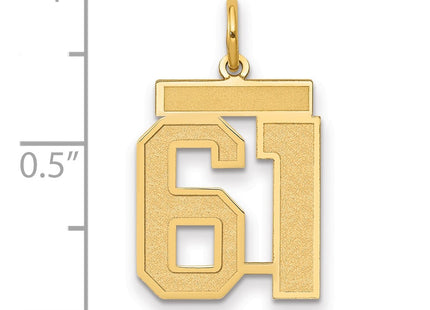 14k Yellow Gold Jewelry Style LSM61 - Classique Jewelry Inc.