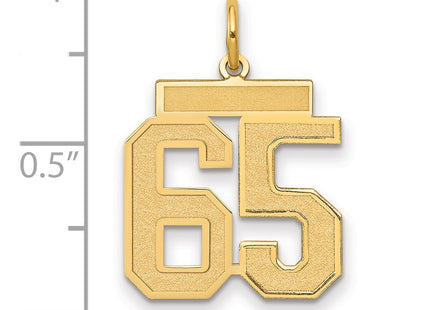 14k Yellow Gold Jewelry Style LSM65 - Classique Jewelry Inc.