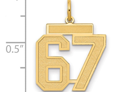 14k Yellow Gold Jewelry Style LSM67 - Classique Jewelry Inc.