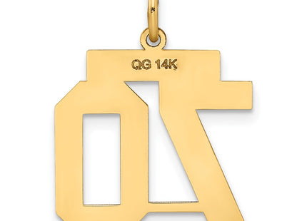 14k Yellow Gold Jewelry Style LSM70 - Classique Jewelry Inc.