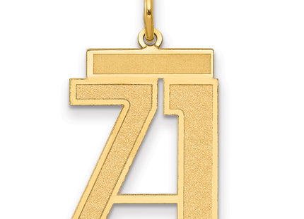 14k Yellow Gold Jewelry Style LSM71 - Classique Jewelry Inc.