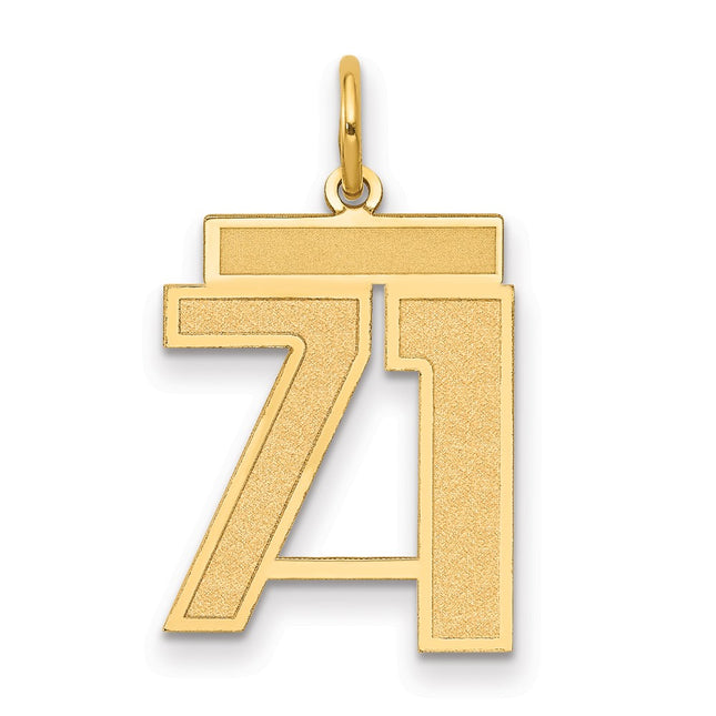 14k Yellow Gold Jewelry Style LSM71 - Classique Jewelry Inc.