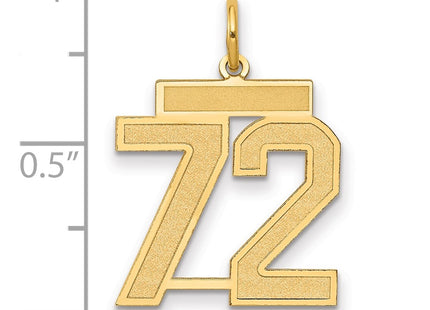 14k Yellow Gold Jewelry Style LSM72 - Classique Jewelry Inc.