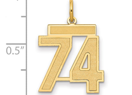 14k Yellow Gold Jewelry Style LSM74 - Classique Jewelry Inc.