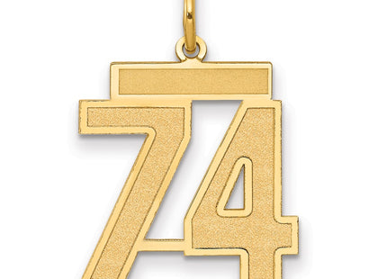 14k Yellow Gold Jewelry Style LSM74 - Classique Jewelry Inc.