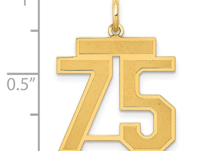 14k Yellow Gold Jewelry Style LSM75 - Classique Jewelry Inc.