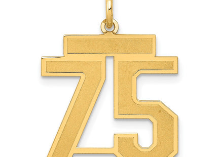 14k Yellow Gold Jewelry Style LSM75 - Classique Jewelry Inc.