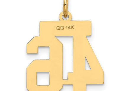 14k Yellow Gold Jewelry Style LSS46 - Classique Jewelry Inc.