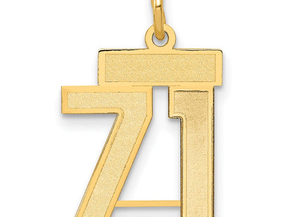 14k Yellow Gold Jewelry Style LSS71 - Classique Jewelry Inc.