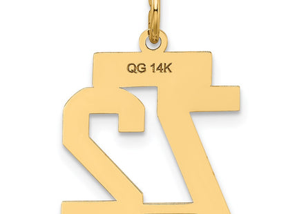 14k Yellow Gold Jewelry Style LSS72 - Classique Jewelry Inc.