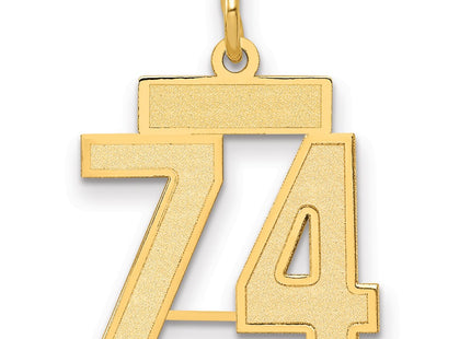 14k Yellow Gold Jewelry Style LSS74 - Classique Jewelry Inc.