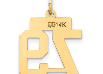 14k Yellow Gold Jewelry Style LSS79 - Classique Jewelry Inc.