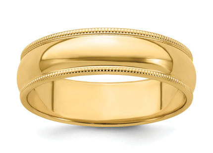 14K yellow gold band, another view