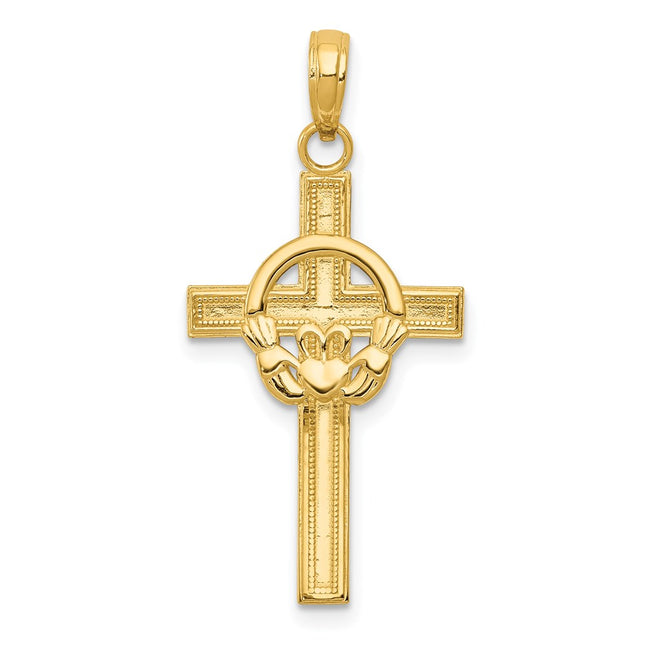 14k Yellow Gold Pendants Style M1338 - Classique Jewelry Inc.