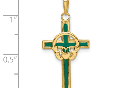 14k Yellow Gold Pendants Style M1338EG - Classique Jewelry Inc.