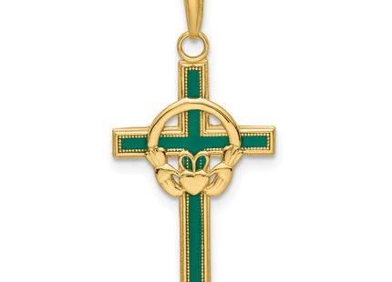 14k Yellow Gold Pendants Style M1338EG - Classique Jewelry Inc.